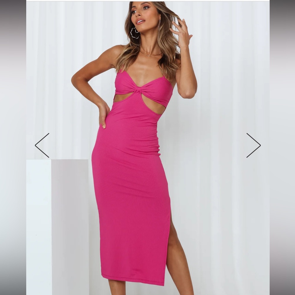 Hello Molly Cutout mini dress, small